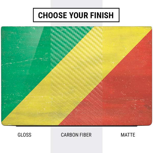 Republic of the Congo Flag Distressed Dell Vostro Skin